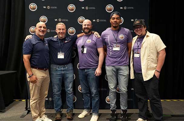 Two men in a podcast studio